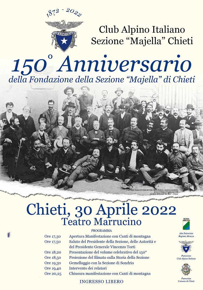 150 anni della Sezione Majella del CAI Chieti 